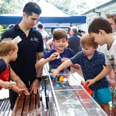 WRL open day meeting the next generation of engineers.