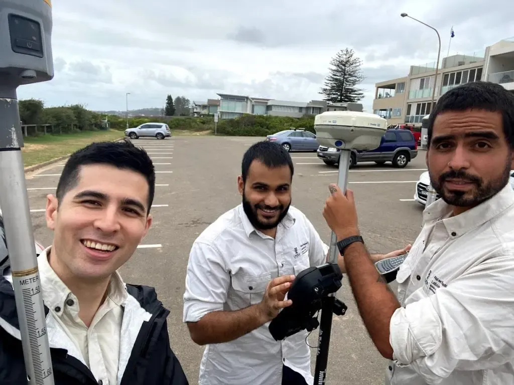 Gearing up for pre-storm survey of Narrabeen-Collaroy beach with Nash and Rai.